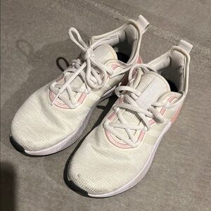 Adidas White and Pink Sneakers